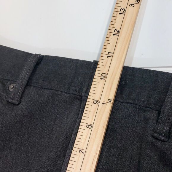 Banana Republic Mens 34x32 Travel Jean Slim Fit Pants Charcoal Heather Stretch - Picture 10 of 11